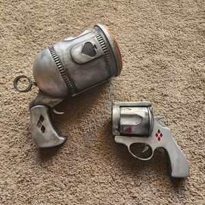 Unfinished cosplay Batman Harley Quinn prop 3D